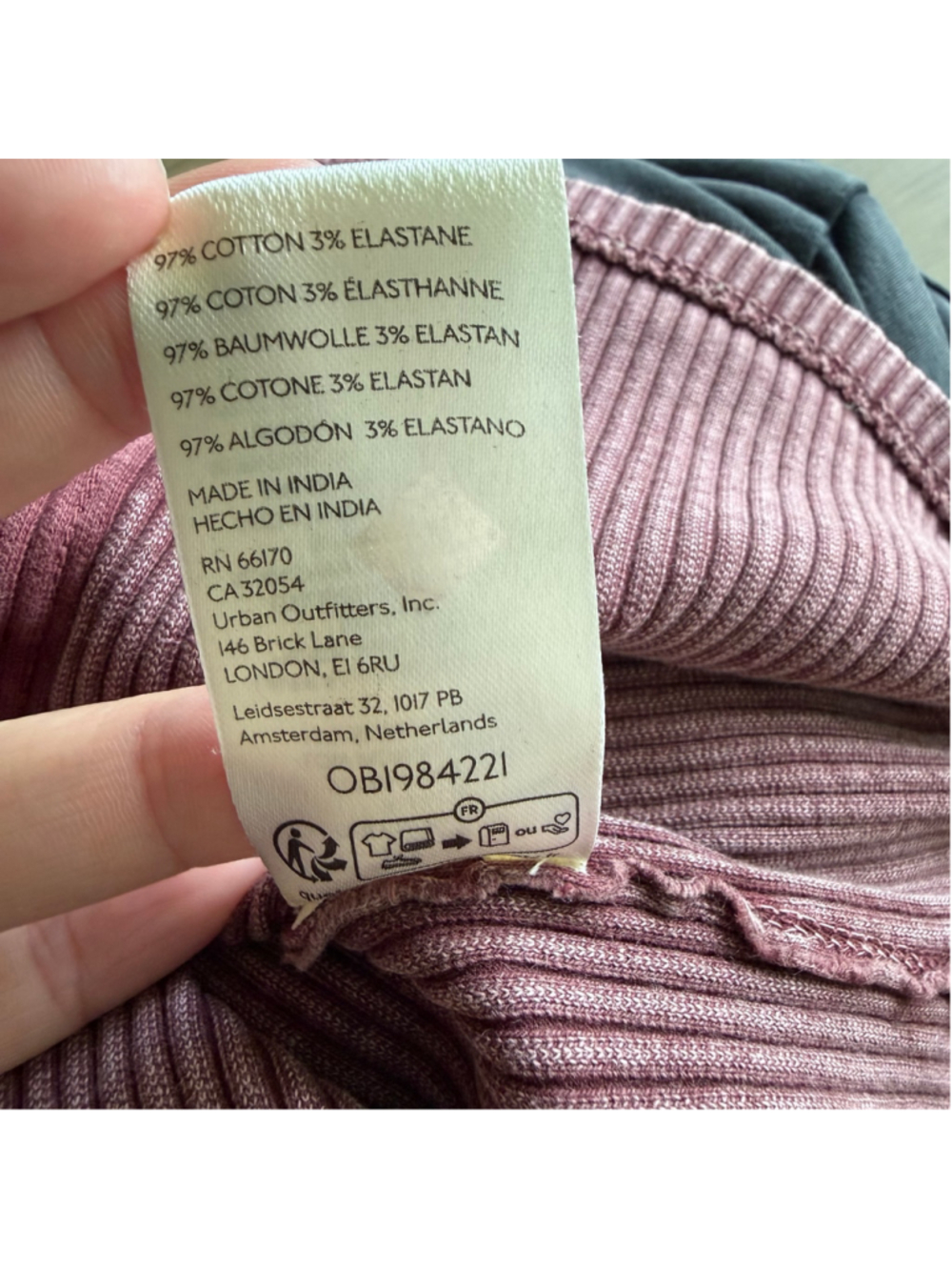 Free People It's On Cardi Top Wild Ginger sz M - Picture 6 of 6